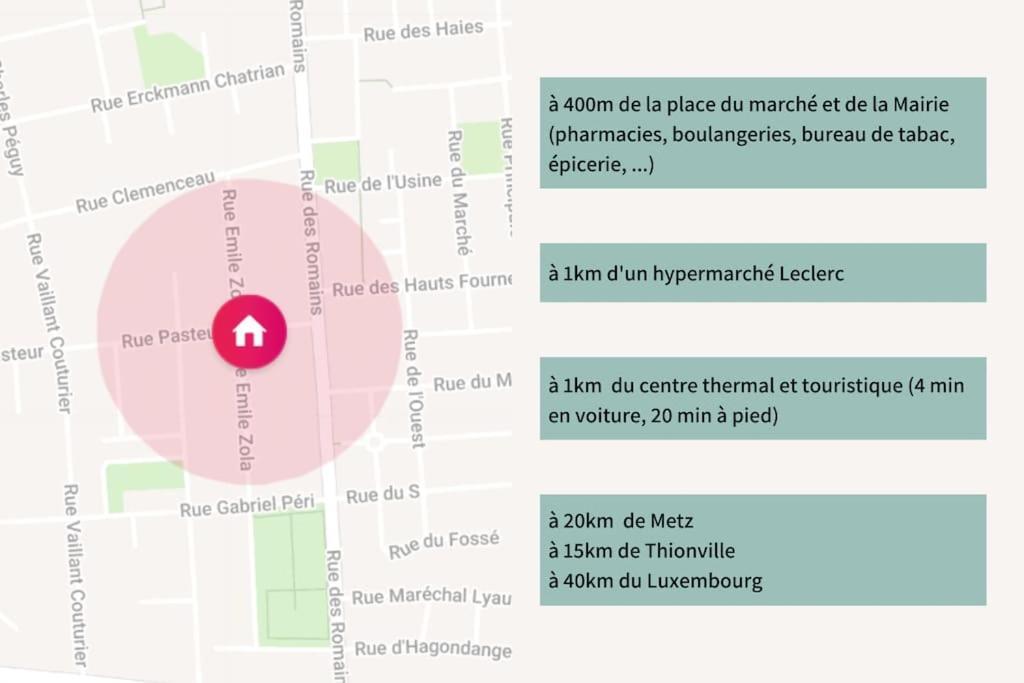 Grand Cosy Des Romains Apartment Amneville